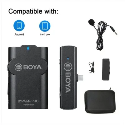 Boya WM4 Pro-K5 Wireless Mic - Black